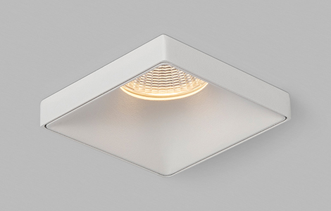 Vessle Semi Square 75 Recessed LED Downlight