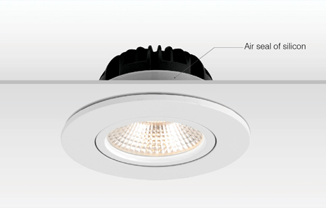 DL2407 Series R Weatherproof IP65 LED Recessed Downlight - Image 4
