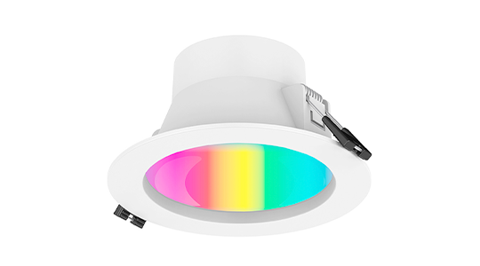 ECO Smart RGB + 2700K - 6500K Recessed LED Downlight Tuya WiFi + Bluetooth Wireless Control - Image 2