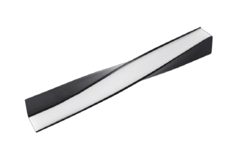 Chain GAS35 D400T90R LED Linear Twist Right Light